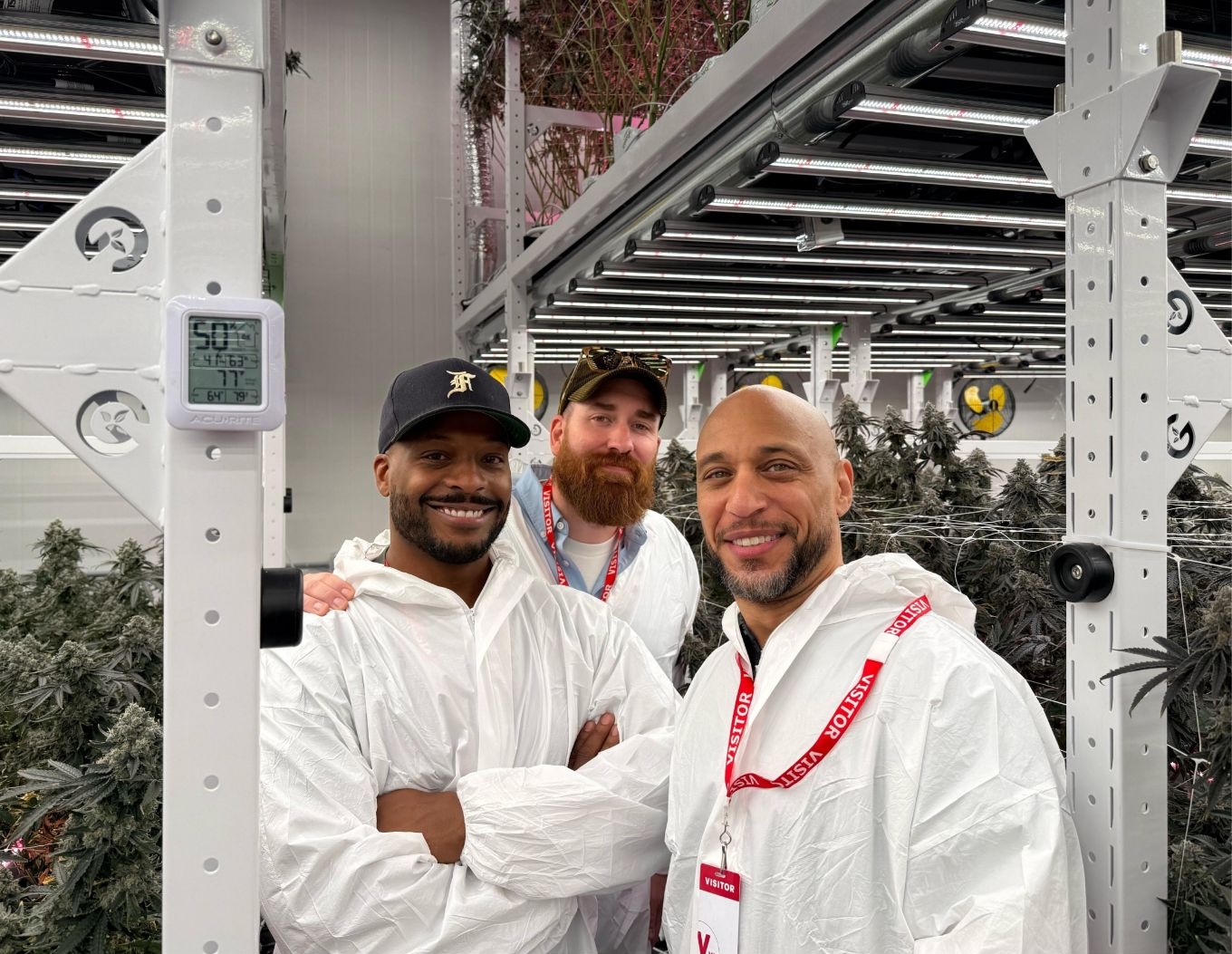 Owners in growing facility